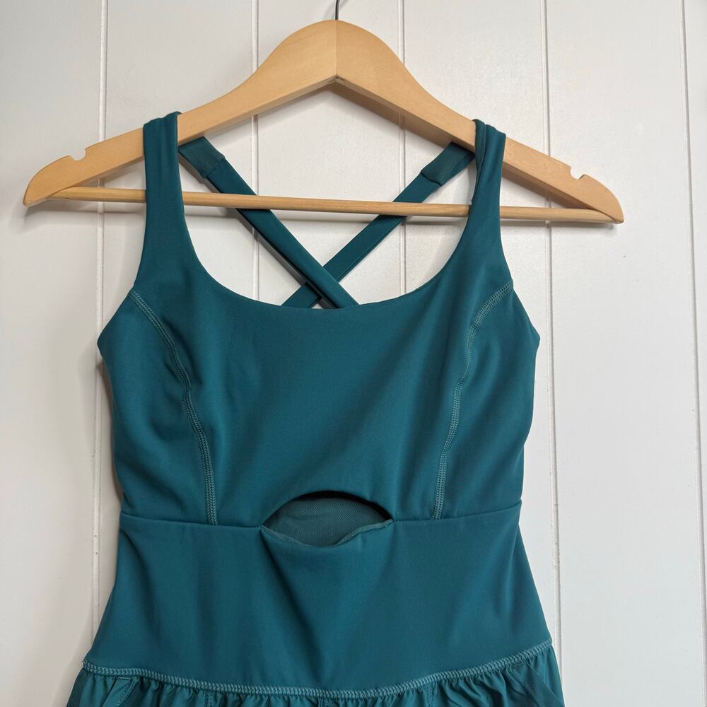 Free People jumpsuit cutout onesie one-piece activewear romper XS - Picture 5 of 11